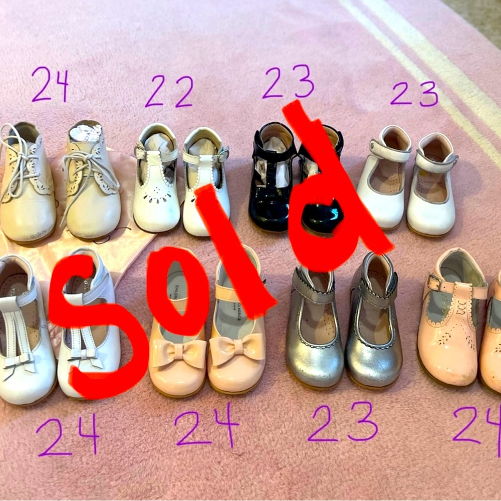 ** BUNDLE SOLD ** jacadi girls shoes 💕